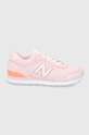 różowy New Balance buty WL515CS3 Damski