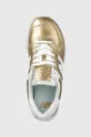 zlatá Kožená obuv New Balance Wl574lc2