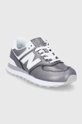 New Balance buty WL574LD2 srebrny