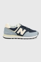 modrá Tenisky New Balance Wl574vj2 Dámsky