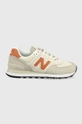 beżowy New Balance sneakersy WL574VK2 Damski