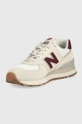 Αθλητικά New Balance Wl574rcf  Πάνω μέρος: Υφαντικό υλικό, Δέρμα σαμουά Εσωτερικό: Υφαντικό υλικό Σόλα: Συνθετικό ύφασμα