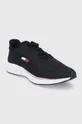 Športové topánky Tommy Sport Sleek čierna