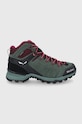 Salewa cipő Alp Mate Mid textil zöld 00.0000061385