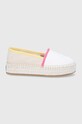 Tommy Jeans espadryle EN0EN01832.AA8.FLATFOR platforma biały EN0EN01832.AA8.FLATFOR