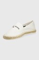 Obuwie Tommy Jeans espadryle EN0EN01815.YBR.ESPADRI EN0EN01815.YBR.ESPADRI biały