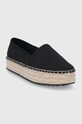 Espadrilky Tommy Jeans EN0EN01832.BDS.FLATFOR čierna SS22