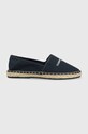 Tommy Jeans espadryle EN0EN01815.C87.ESPADRI tekstylny granatowy EN0EN01815.C87.ESPADRI