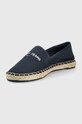 Obuwie Tommy Jeans espadryle EN0EN01815.C87.ESPADRI EN0EN01815.C87.ESPADRI granatowy