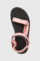 pink Teva sandals