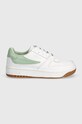Кожаные кроссовки Fila FXVentuno FFW0003 зелёный SS24