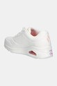 Încălțăminte Skechers sneakers SKECHERS X JGOLDCROWN 155507.PPYY alb