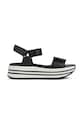 Geox sandale Sandal Kency imitatie de piele negru D25RSA.00046.D.SANDAL.