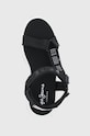 Pepe Jeans sandały Grub Logo czarny PLS90566.999