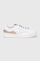 Pepe Jeans buty skórzane Milton Mix imitacja skóry licowej biały PLS31307.320