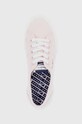 Pepe Jeans tenisówki brady w basic różowy PLS31287.303