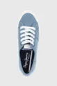 μπλε Πάνινα παπούτσια Pepe Jeans Brady W Logo