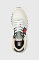biały Tommy Jeans sneakersy EN0EN01785.BDS.CLEAT.W
