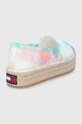 Obuwie Tommy Jeans espadryle EN0EN01888.0K8.TIE.DYE EN0EN01888.0K8.TIE.DYE multicolor