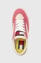 μπεζ Σουέτ sneakers Tommy Jeans