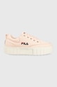 Fila tenisówki Sandblast Planet friendly pomarańczowy FFW0062
