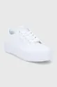 Πάνινα παπούτσια Lee Cooper λευκό