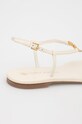 Obuwie Tory Burch sandały skórzane Capri 90555.100 beżowy