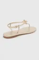 Kožené sandály Tory Burch Capri zlatá