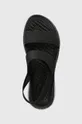 black Crocs sandals