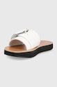 Obuwie Tiger Of Sweden klapki skórzane GIOIA S49055005 biały