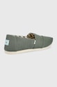Espadrilky Toms Alpargata 10017719 zelená SS25