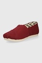 Obuwie Toms espadryle Alpargata 10017717 bordowy