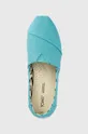 бирюзовый Эспадрильи Toms Alpargata