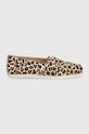 Toms espadrile Alpargata textil bej 10016705