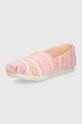 Obuwie Toms espadryle Alpargata 10017819 różowy
