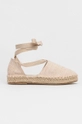 beżowy Truffle Collection espadryle Mash Damski