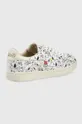 Δερμάτινα παπούτσια MOA Concept Snoopy Gallery λευκό