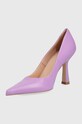 Boty Kožené lodičky Liu Jo Pointy Leonie Hanne SA2701PXD84S1201 fialová