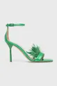 zelená Kožené sandále Liu Jo Camelia Leonie Hanne Dámsky
