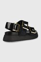 Sandály Kat Maconie Km - Rimini KM.RIMINI.BLACKCROC černá SS22