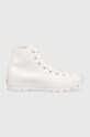 Kecky Converse Chuck Taylor All Star Lugged Hi platforma bílá 565902C.WHT