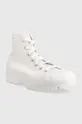 Πάνινα παπούτσια Converse Chuck Taylor All Star Lugged Hi λευκό