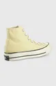 Πάνινα παπούτσια Converse Chuck 70 Hi κίτρινο