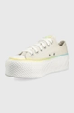 Кеди Converse Chuck Taylor All Star Lift 2x Ox  Халяви: Текстильний матеріал Внутрішня частина: Текстильний матеріал Підошва: Синтетичний матеріал