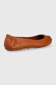 Kožené baleríny Tory Burch 137776.200 hnědá AW22