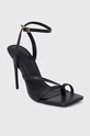 Truffle Collection sandały PREP5.BLK czarny SS22