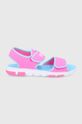sýto ružová Detské sandále Reebok Wave Glider Iii GW0022 Dievčenský