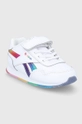 Reebok Classic Buty dziecięce CL JOG Royal GY5933 biały