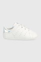 Dječje tenisice adidas Originals Stan Smith imitacija zrnate kože bijela FY7892