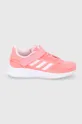 розовый adidas - Детские ботинки Runfalcon 2.0 Для девочек